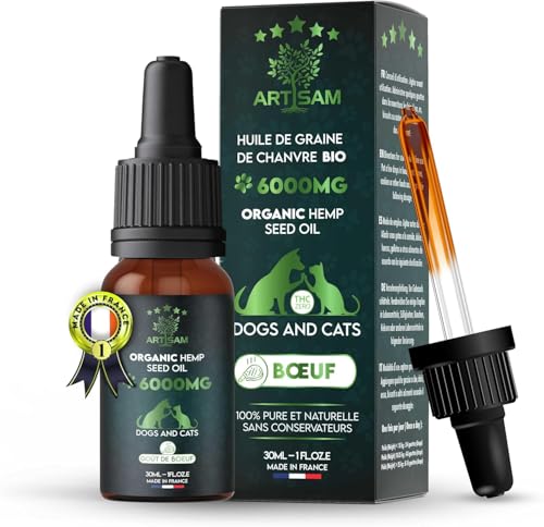 ARTISAM – Huile de Graines de Chanvre Sativa 30 ML 6000MG – Goût...