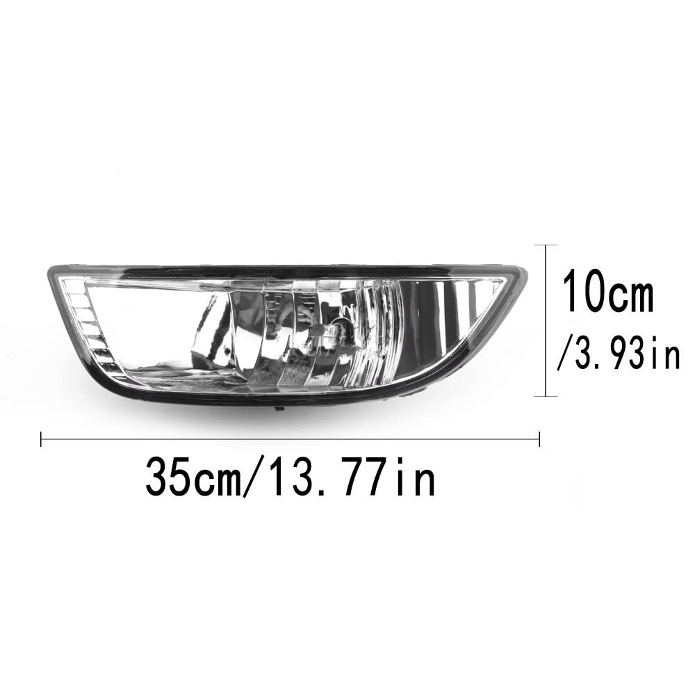 Przednie lampy do Mitsubishi dla Lancer dla EX 2007-2010 montaż świateł przeciwmgielnych do samochodu części samochodowe przednia lampa zderzaka reflektor światła przeciwmgielne żarówka z