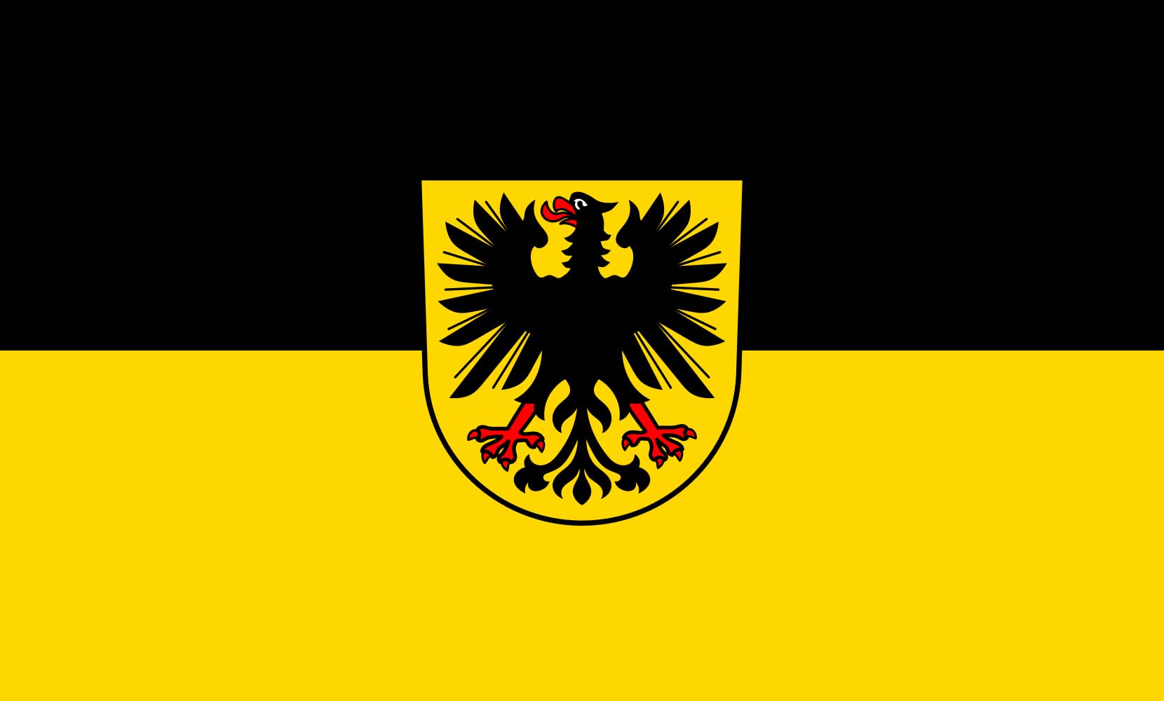 Drapeau paysage Zell am Harmersbach 1.35m² idéal pour pavoiser votre jardin