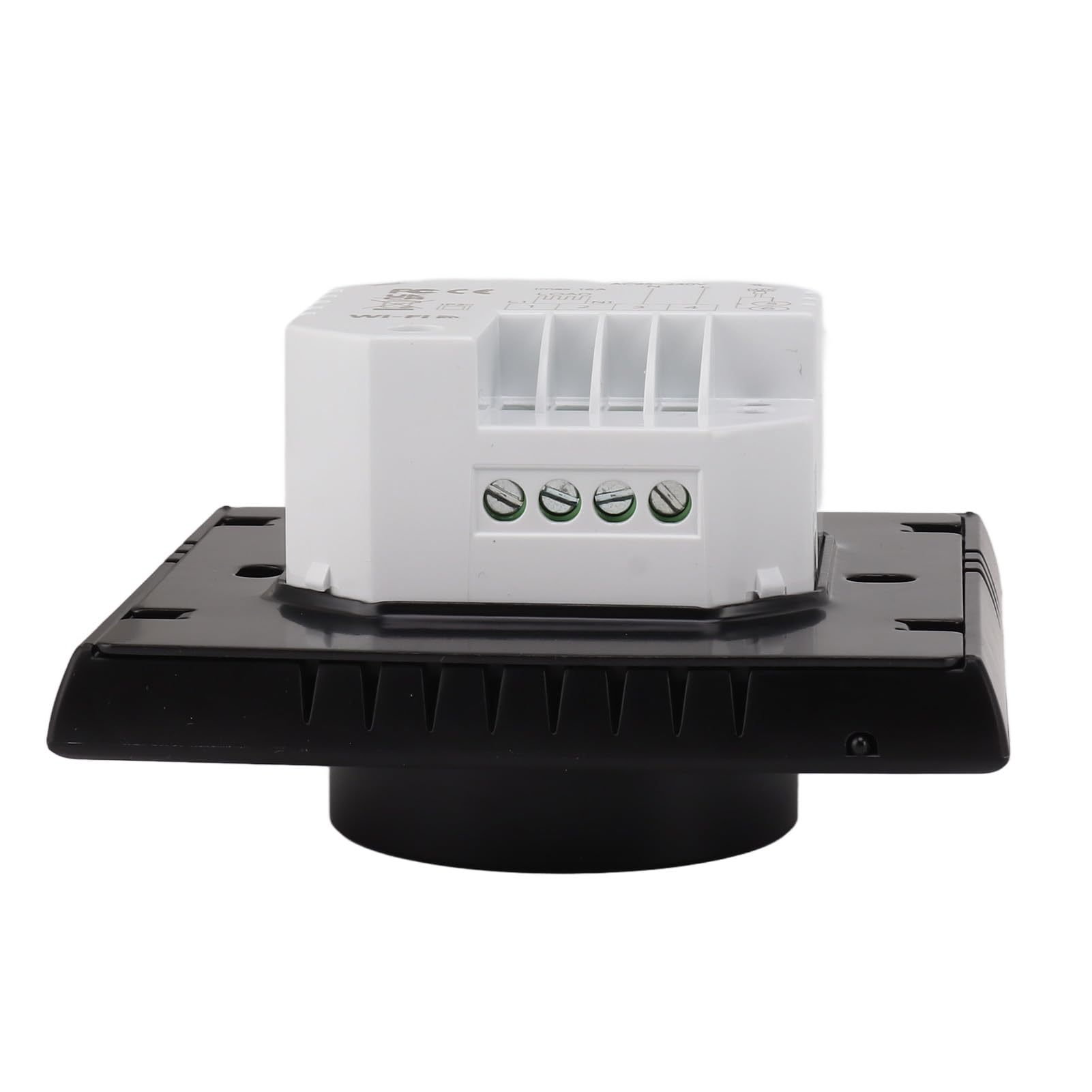 Cocoarm Termostato Inteligente WiFi para Calefacción por Suelo Radiante, PC ABS Termostato Eléctrico para Calefacción por Suelo Radiante CA 95 a 240 V, Perilla de Control de Aplicación Temporización
