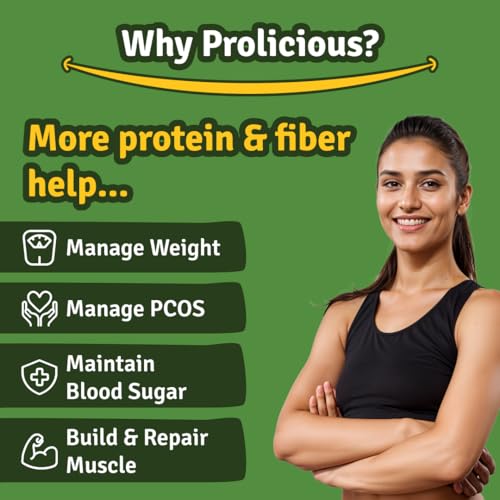 Image of Prolicious Baked Methi Mathri | 10g Protein | Healthy | Ready to eat | Traditional Indian Savoury Snack | Ideal for weightloss | No Palm Oil, NO Transfat | 50g