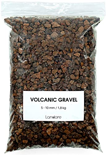 Piedra Volcanica 1,8kg - Grava Volcanica Jardin - Piedras Decorativas - Grava Acuario - Piedras...