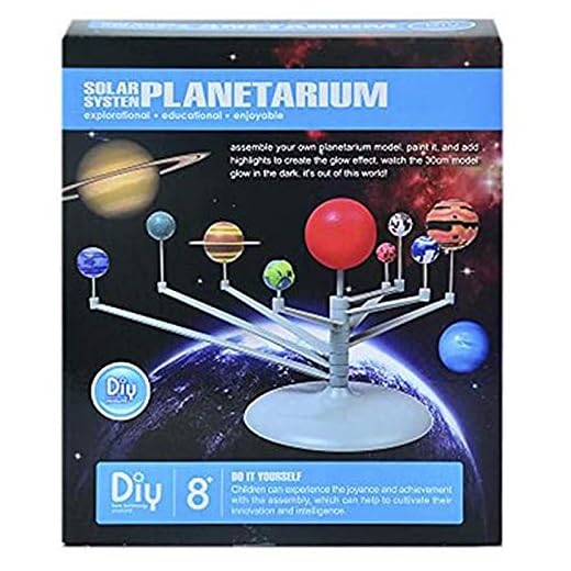 VIPAMZ Solar System Planetarium DIY Model Kids Astronomical Science Kits