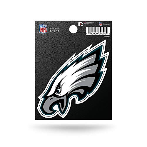 NFL Rico Industries  Die Cut Team Logo Short Sport Sticker, Philadelphia Eagles