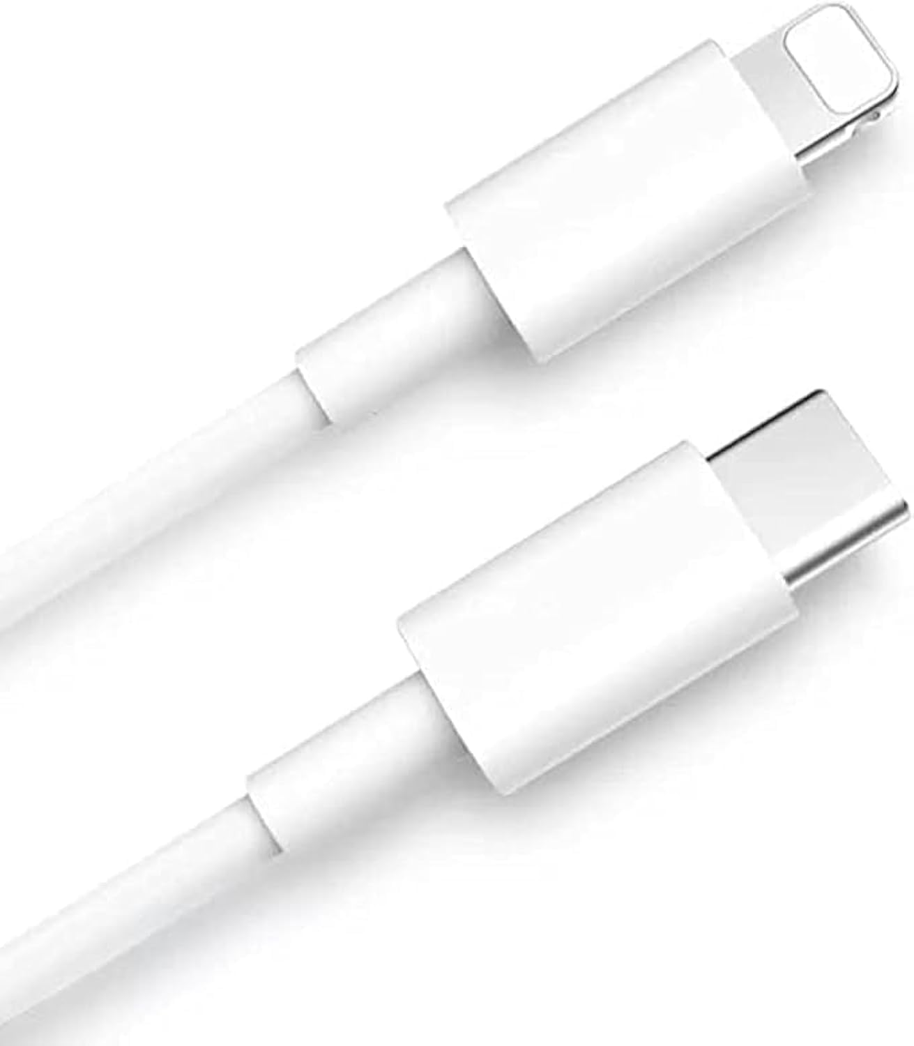 ECVV USB C to Lightning Cable 20W Fast Charging [MFi Certified] Compatible with iPhone 13 Pro Max/12/11 Pro/X/XS/XR/8 Plus/AirPods Pro, 1M, White