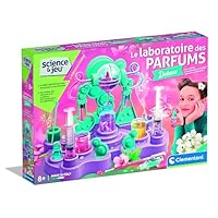 Clementoni | Le Laboratoire des Parfums Deluxe – Scientific Gift Set for Children 8 Years+ | STEM Kit Chemistry Cosmetics | Create Perfumes & Diffusers | Educational Activity