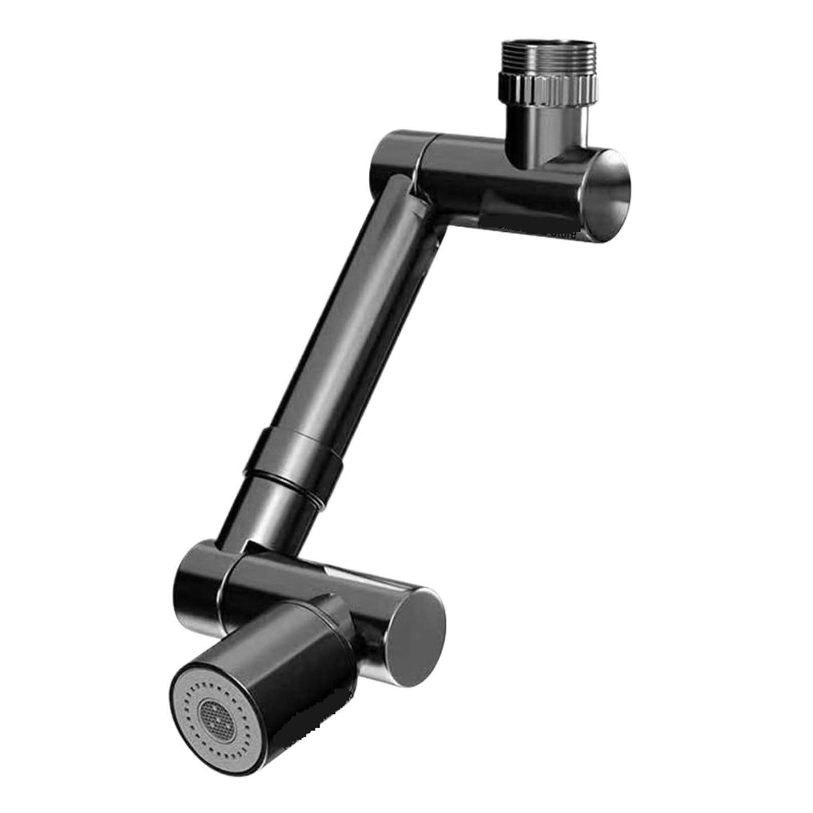 Braccio robotico per rubinetti Retrattile Universale Rotazione Di 1440° Braccio Robotico Rubinetto Aeratore Rubinetto Filtro Lavello Attacco Rubinetto Risparmio Idrico Ugello Gorgogliatore Facile da i