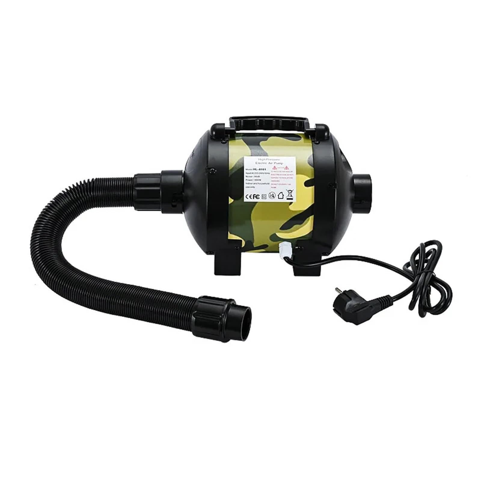 1 Uds. Inflador de doble uso bomba de aire eléctrica 1200w/1800w alta presión 220-240V CA(1800w,Us)
