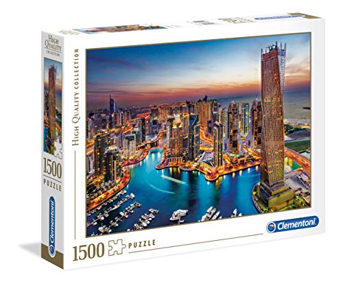 Preisvergleich Produktbild Clementoni 31814" Yachthafen-Dubai-Puzzle 1500 Teile-High Quality Collection