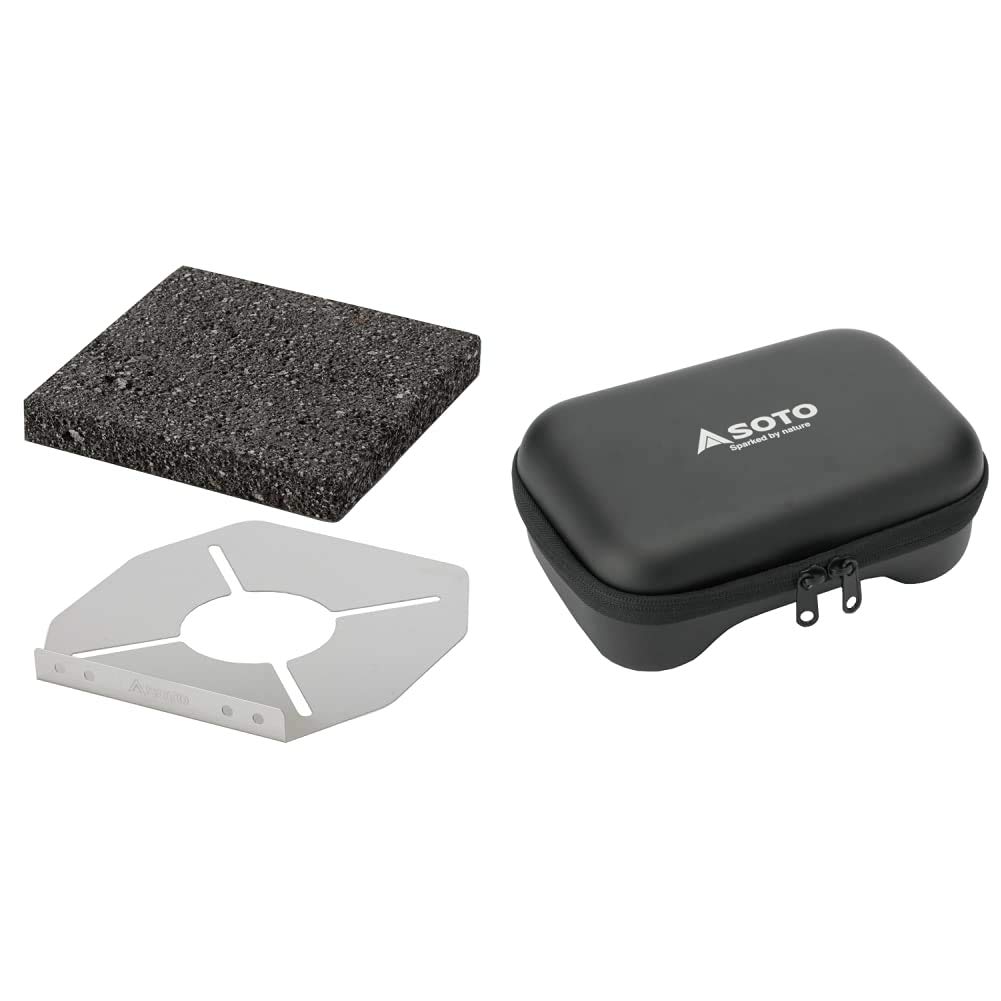 Amazon | ソト(SOTO) レギュレーターストーブ専用溶岩石プレート ST