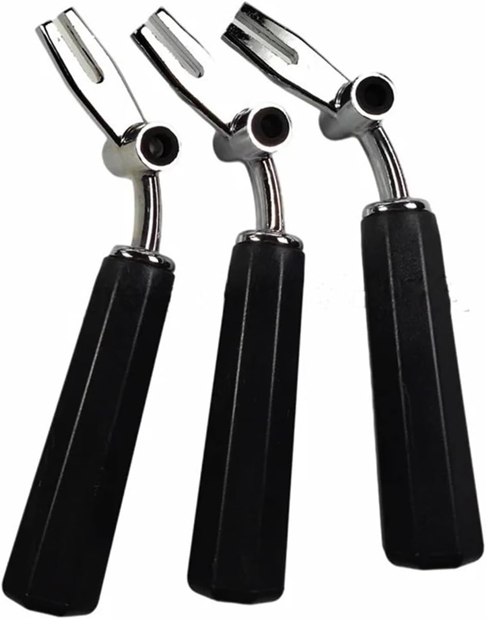 3 In 1 Hand Levers Black Handles Hexagon Bottom Spare Parts Accessories Replacement,Compatible for MQL/MK Soft Serve Ice Cream Machines Kitchen Appliance Accessories