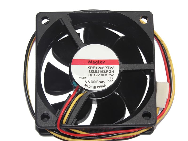 Ventilateur 60x60x25mm KDE1206PTV3 12V pour refroidissement de boîtier pc