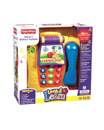 Fisher Price P0117 Dante telefono parlante