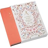 Primrosia A5 Dot Grid Watercolor Journal Notebook – 160 pages I 160gsm Premium Heavy Paper, No Bleed – Luxe Linen Hard Cover with Cute Deer Slip Cover (Peach Hummingbird, 1)