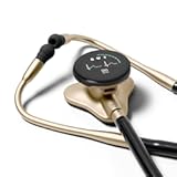 CORE 500™ Digital Stethoscope — 40x Amplification&comma; Active Noise Cancellation&comma; 3-Lead ECG&comma; FDA-Cleared AI with Eko&plus;&comma; Full-Color Display&comma; Reimbursement Eligible — Champagne&comma; COR501-CHP&sol;CHP