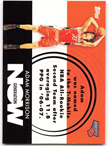 2007-08 Topps Generation Now #GN30 Adam Morrison NM-MT Charlotte Bobcats Basketball