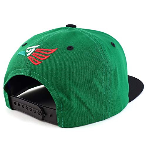 Image of Trendy Apparel Shop Hecho En Mexico Eagle 3D Embroidered Snapback Cap