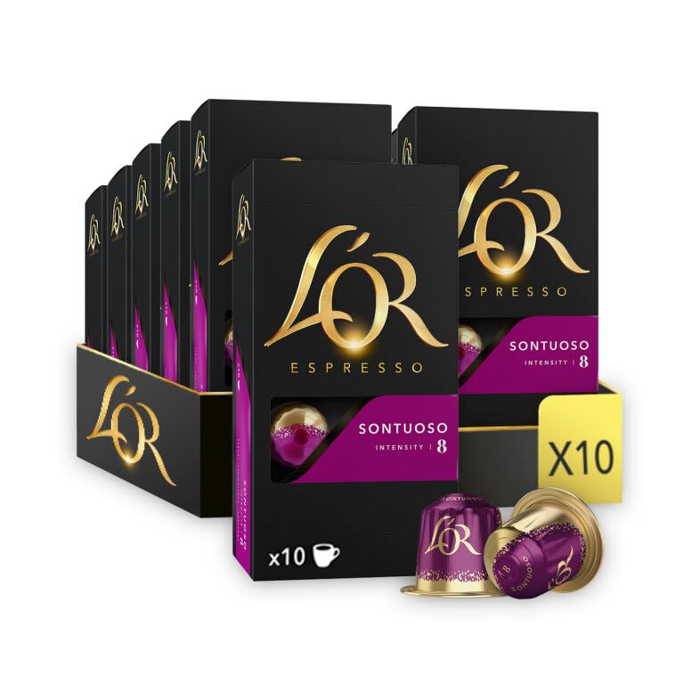 PACK L'OR SONTUOSO - 10 PACOTES DE 10 CÁPSULAS