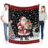 Zoom IMG-1 albrayst coperta natalizia di babbo