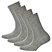 Produktbild Hudson 4 Paar Damen Socken - Only, Strumpf, Komfortbund, Einfarbig (2x 2-Pack) (Silber (0502), 39-42 (4 Paar))