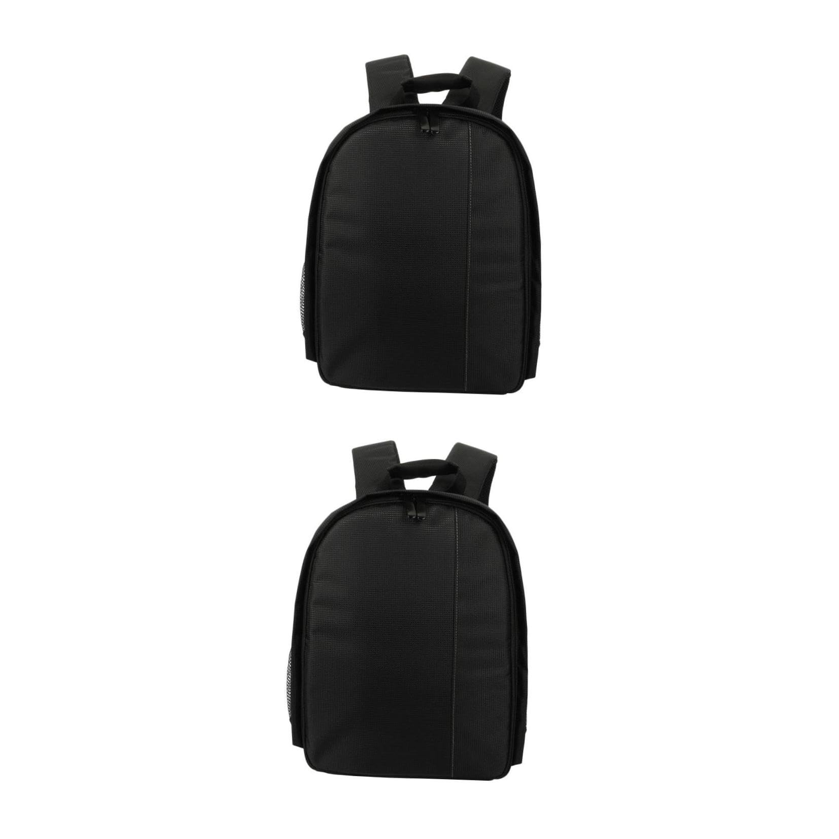 NUOBESTY 2 Piezas Mochila para Cámara de Viaje con Accesorios Bolsa de Almacenamiento Práctica y para DSLR y Espejo