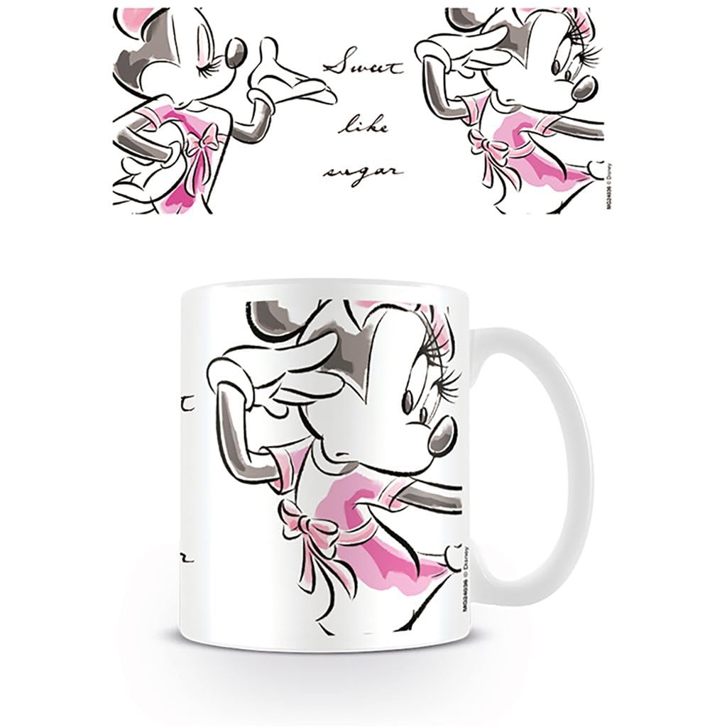 Pyramid International Lady and The Tramp White Pod Mug – Classic Disney Design, 11oz / 315ml, One Size
