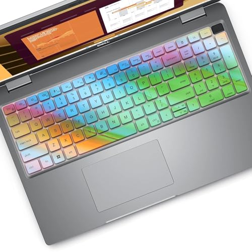 Protector de teclado colorido para Dell Latitude y Precision 15.6" miniatura 3