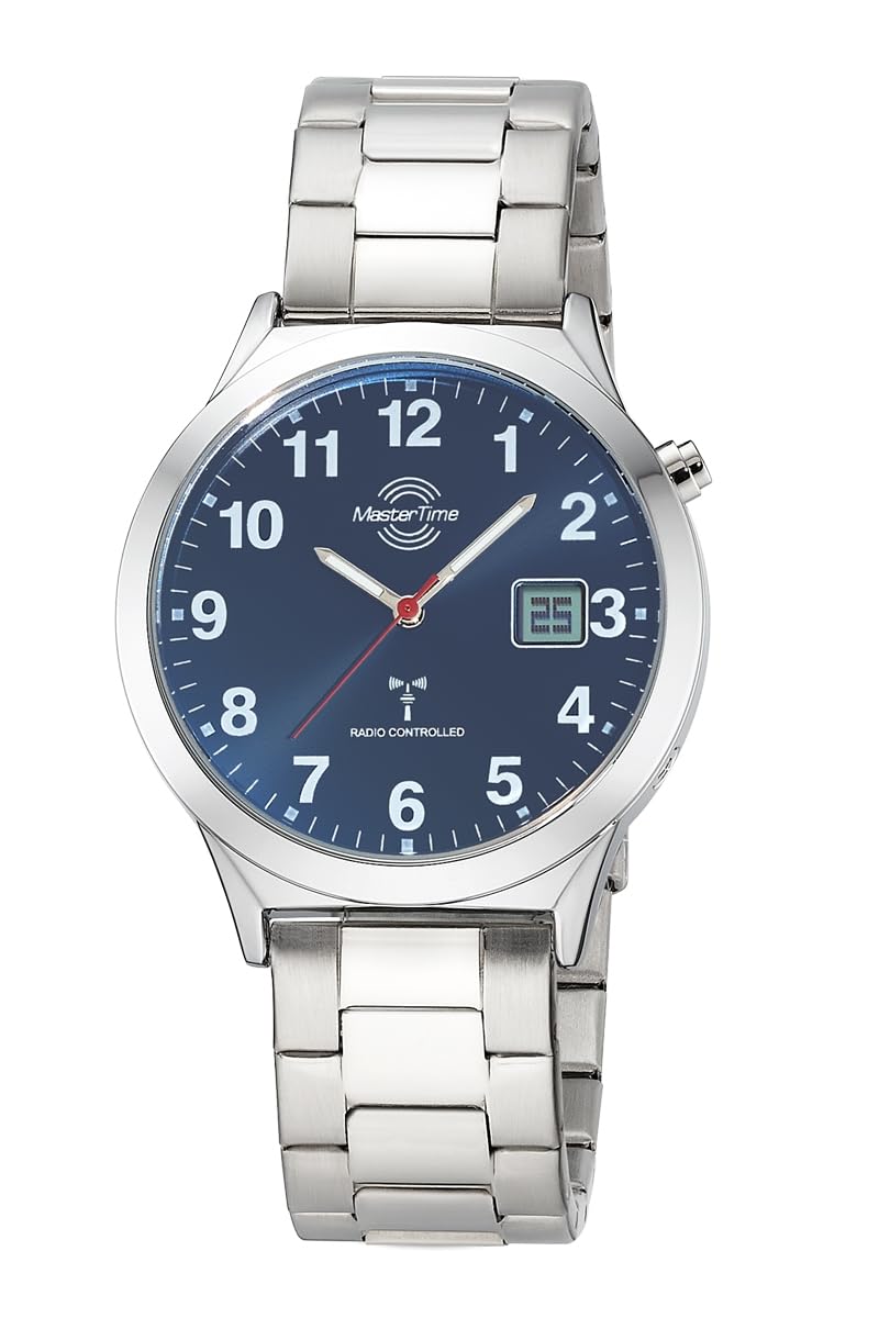 Master Time Funk Quarz Herren Uhr Analog-Digital mit Edelstahl Armband MTGA-10905-32M
