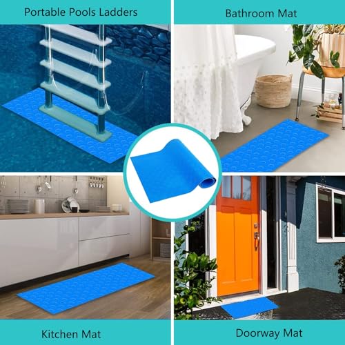 Alfombrilla Escalera para Piscina Antideslizante 2 piezas miniatura 7