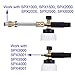 M MINGLE Foam Cannon, Compatible with Sun Joe SPX Series Pressure Washer, with 5 Nozzle Tips, 1/4 Inch Quick Connector