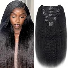 Natural Black Kinky Straight
