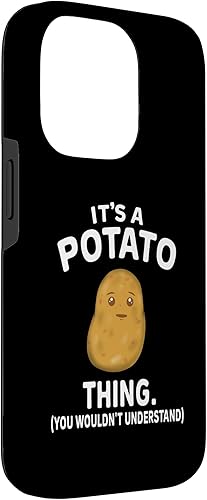 Vista 42 de Funda para iPhone 11 Kawaii Potato It's A Potato Thing Funny Potatoes