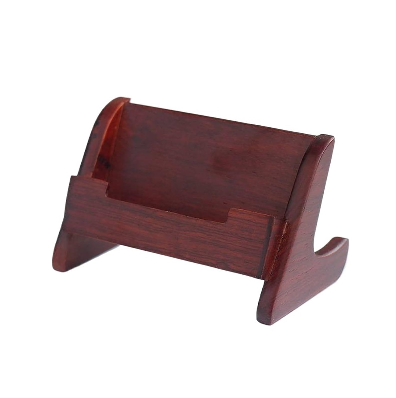 Mhbdfsxz Bruin Card Holder Event Conference Wood Business Card Holder Desktop Display Name Cards Stand Organizer Office Exhibition Home
