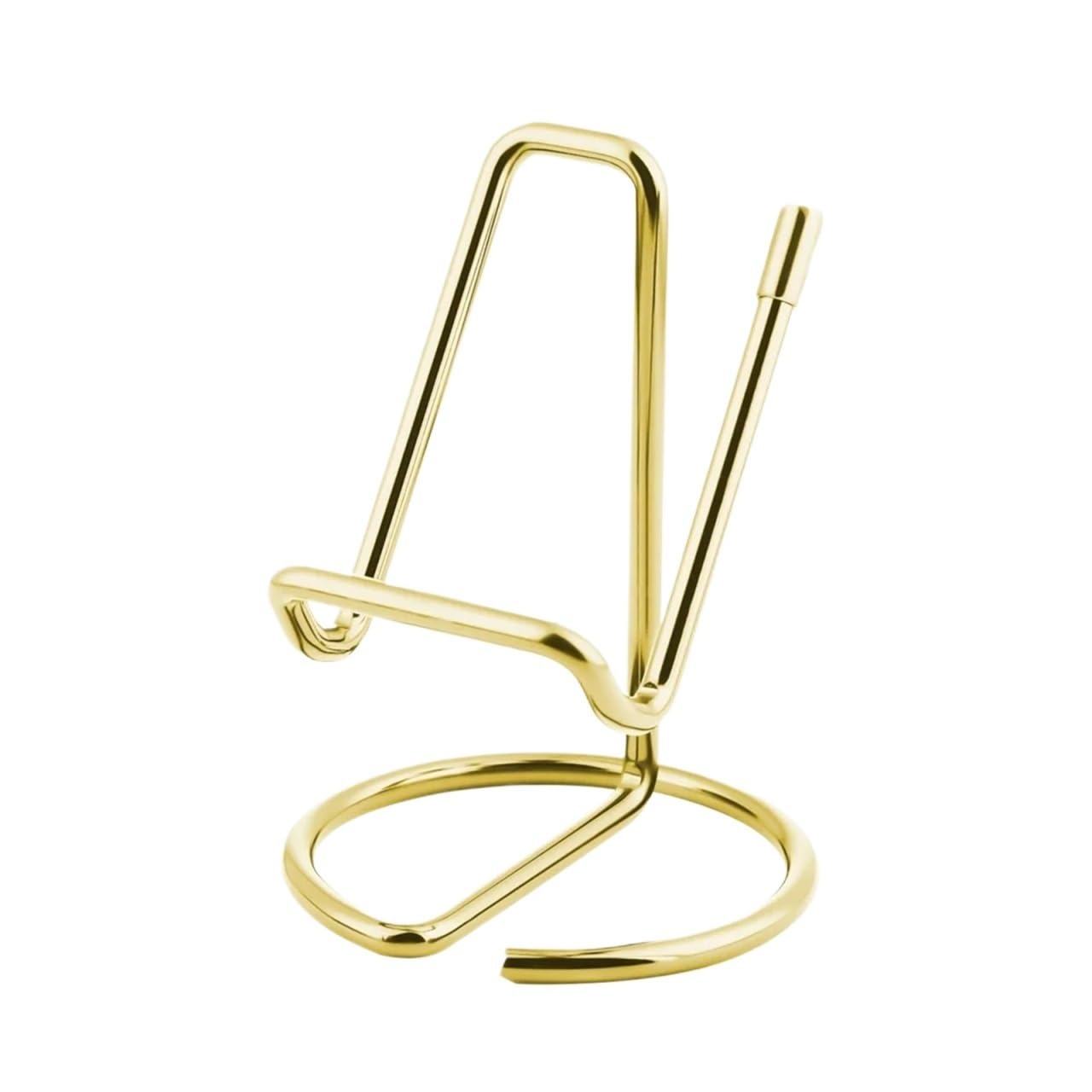 Vaeltor Mixed 8Pcs Retro Gold Rose Metal Card Holder For Desk Business Display Stand Office Desktop Name(Mixed)