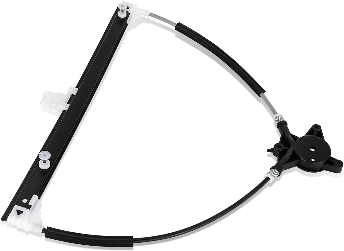 DNA MOTORING Front Left Driver Side Manual Window Regulator Compatible with 86-87 Mazda B2000 / 87-93 B2200 / 87-93 B2600,UB39-59-560B, 740-748, OEM-WR-0202