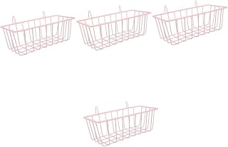 FRCOLOR 4 Peças Rack De Feno De Coelho Alimentador De Feno Para Animais De Estimação Suporte De Feno Gaiola Suporte De Feno De Parede Suporte De Feno Rack De Banheiro Alimentador De Feno
