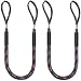 Botepon 2Pcs Boat Dock Line, Bungee Cords for Boats, Boating Gifts for Men, Boat Accessories, Pontoon Accessories, Perfect for Jet Ski, SeaDoo, WaveRunner, Kayak, Pontoon (4', 5', 6' Length)