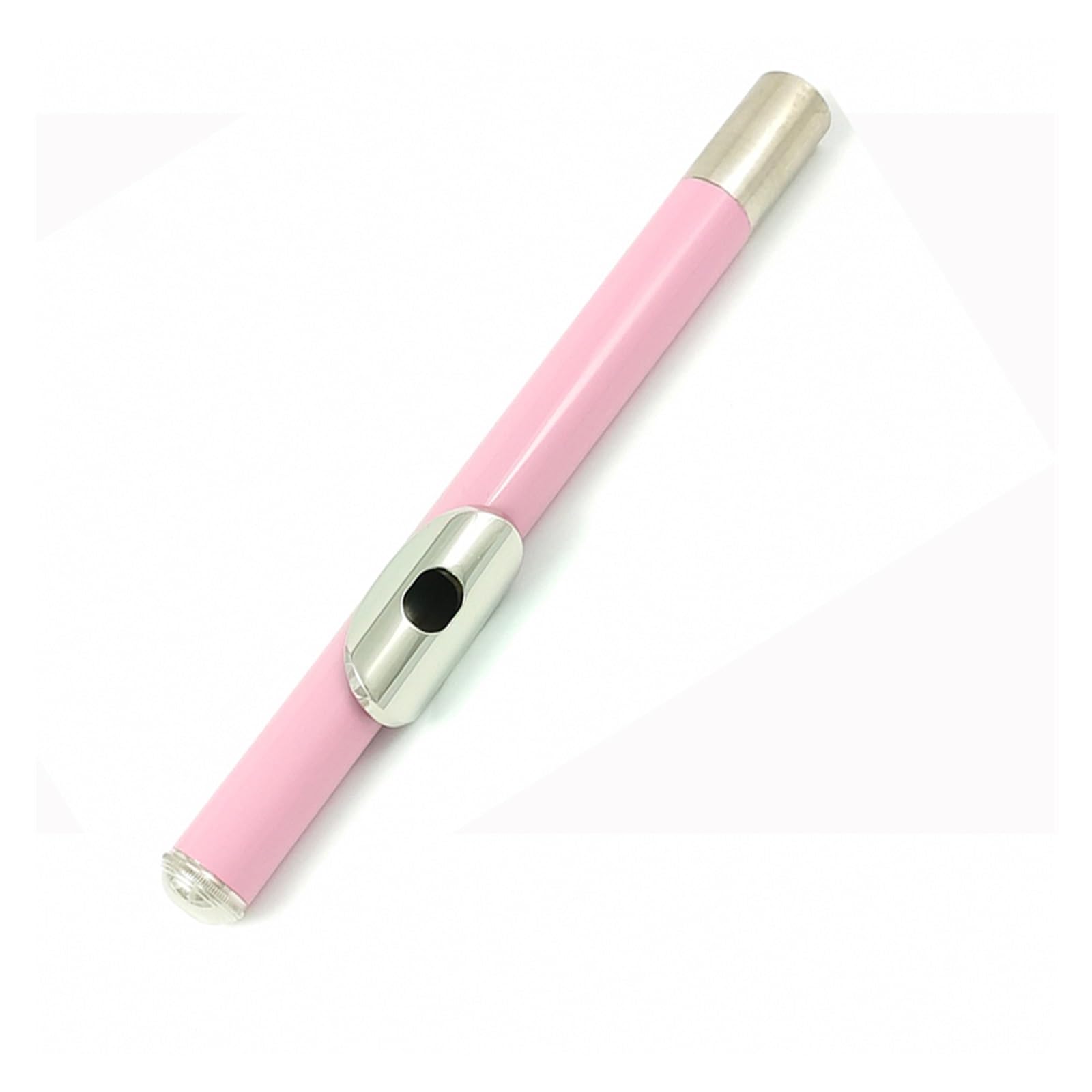 flauta travesera Flauta De 16 Orificios, Orificio Cerrado, Llave C, Instrumento, Cuproníquel, Niquelado, Flauta Rosa Con Llave E instrumento de flauta profesional