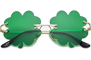 St Patrick's Day Shamrock Sunglasses