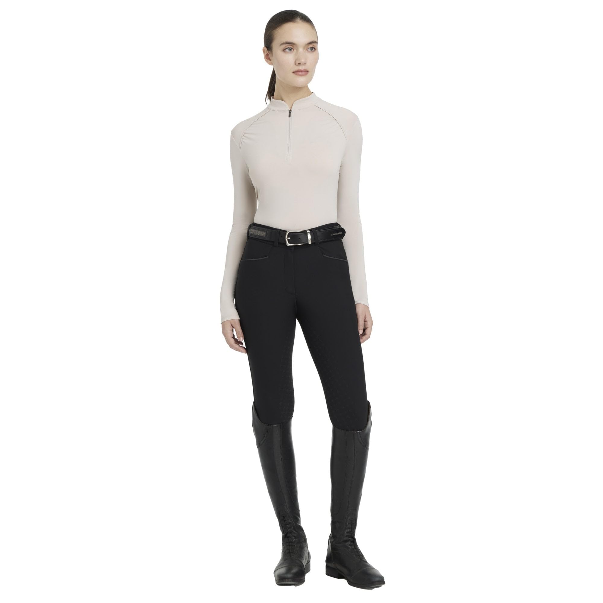 LeMieux Heyden - Maglia intima leggera da donna, colore: pietra