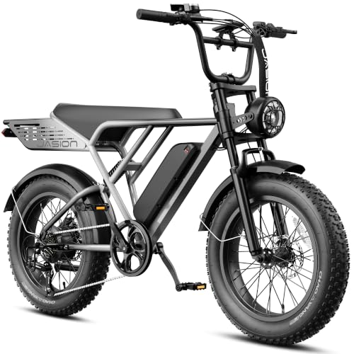 Image of Jasion RetroVolt & Pro Electric Bikes for Adults, Fat Tire, All-Terrain