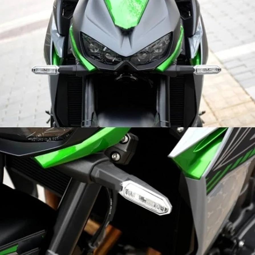 Amazon.co.jp: オートバイ LED ウィンカーインジケーターライト