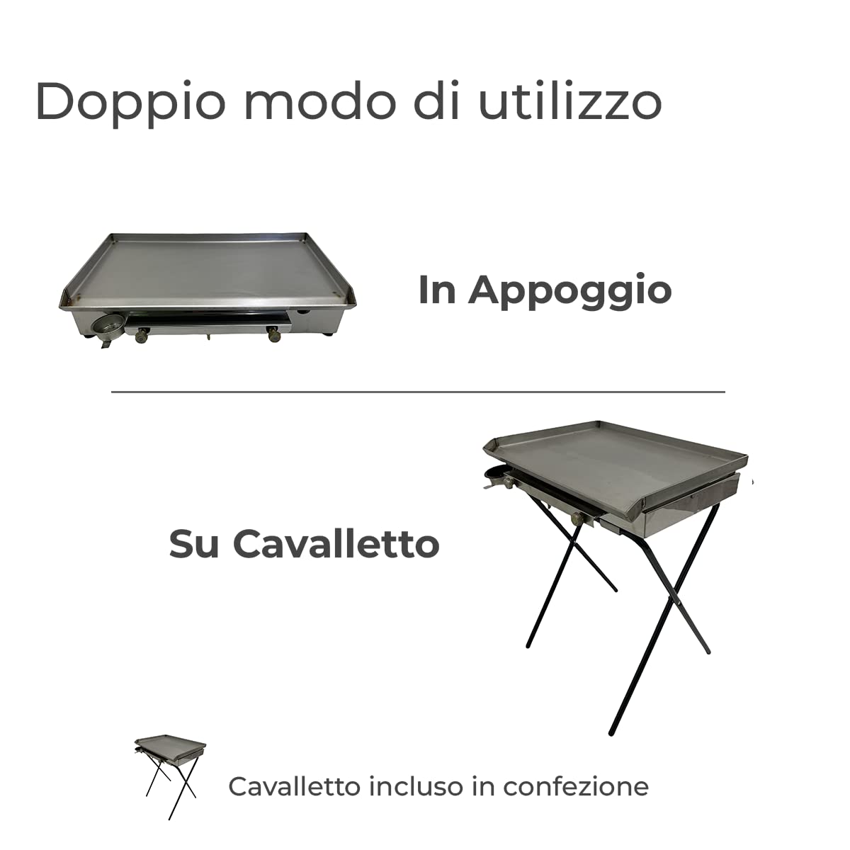 Direct Store Parts DS125 Griglia di Cottura per BBQ in Acciaio Inox