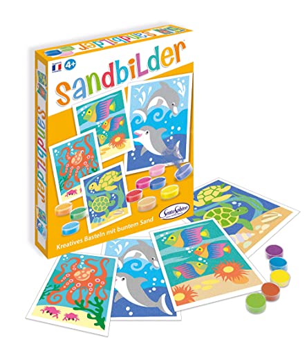 Preisvergleich Produktbild Sentosphere 08800 Sandbilder Fische und Delfine Bastelset