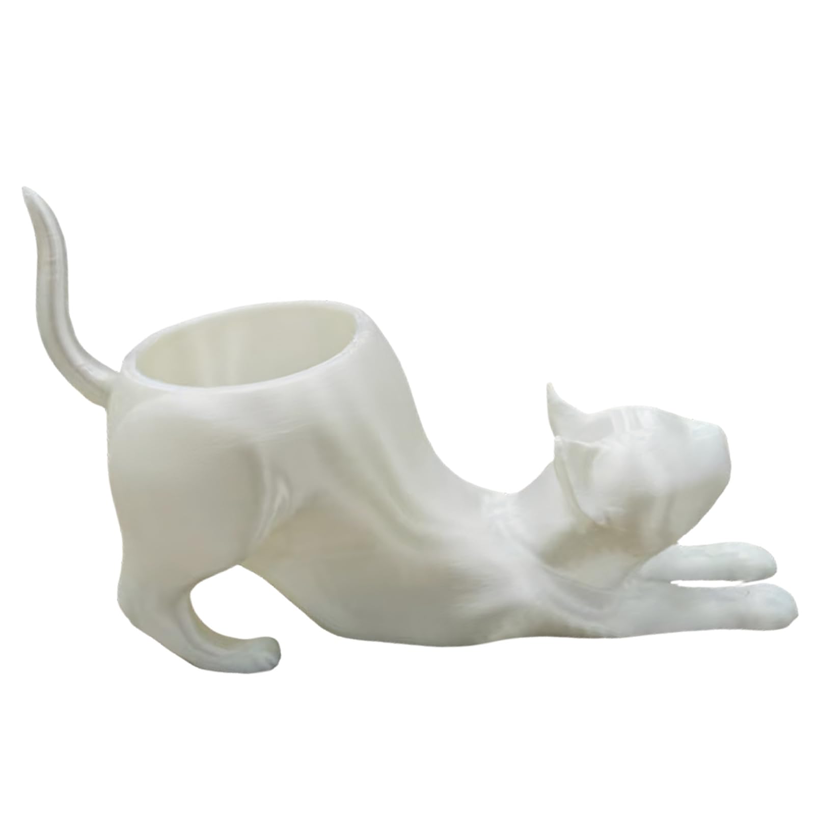 LUCKGONI Fleshy Plant Container Kitten Planter Flowerpot Ornament for Fleshy Plant Cactuses Container for Home Balcony