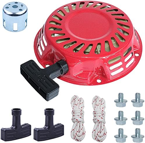 Kit Avviamento A Strappo Per Motori Honda GX120 GX160 GX200 - Ricambio Originale Con Coppa E Corda - Foto 9
