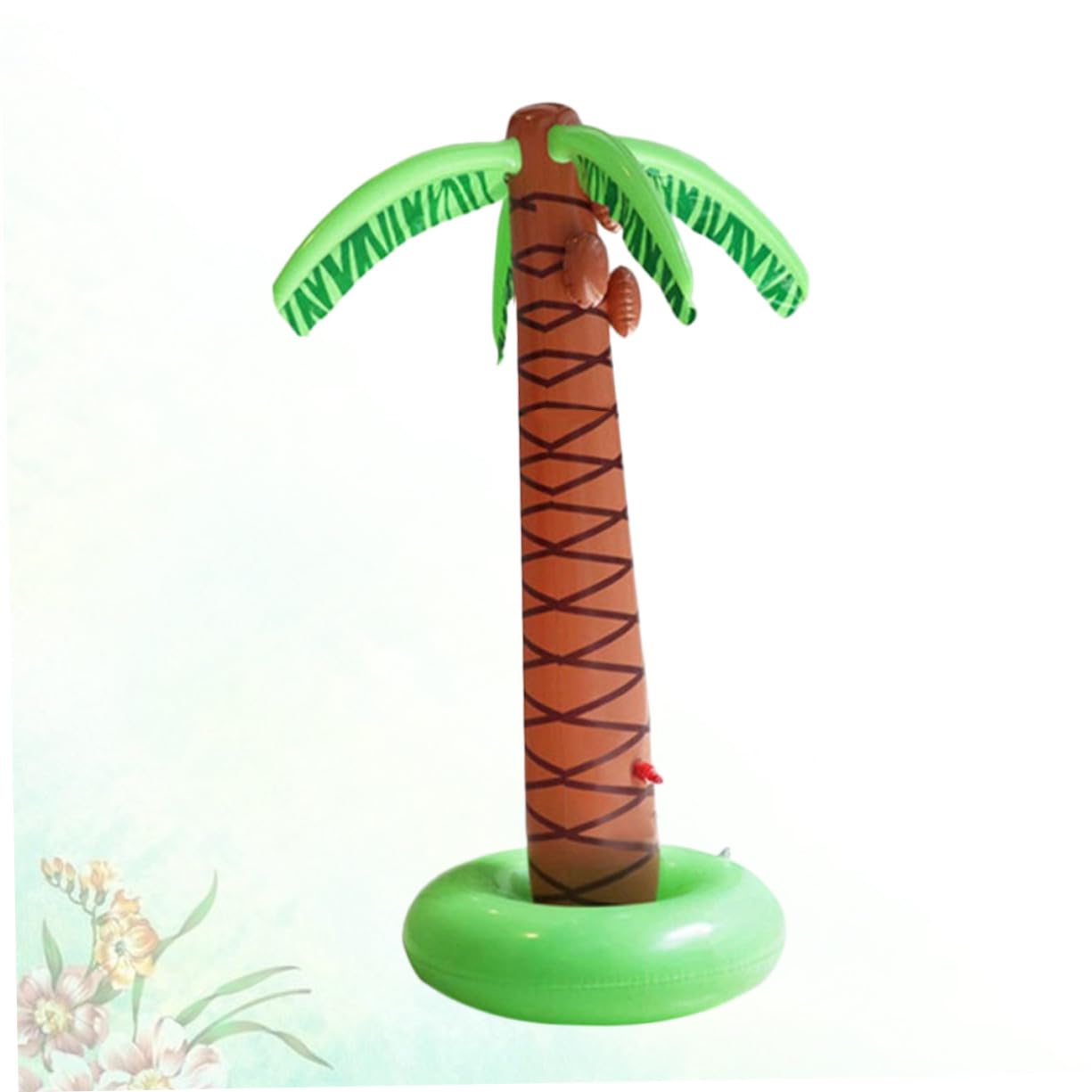 Jouet D'arrosage Gonflable en PVC de Cocotier, Portable et Léger, pour Jeux d'eau Extérieurs sur Pelouse pour Garçon et Filles Couleur Aléatoire
