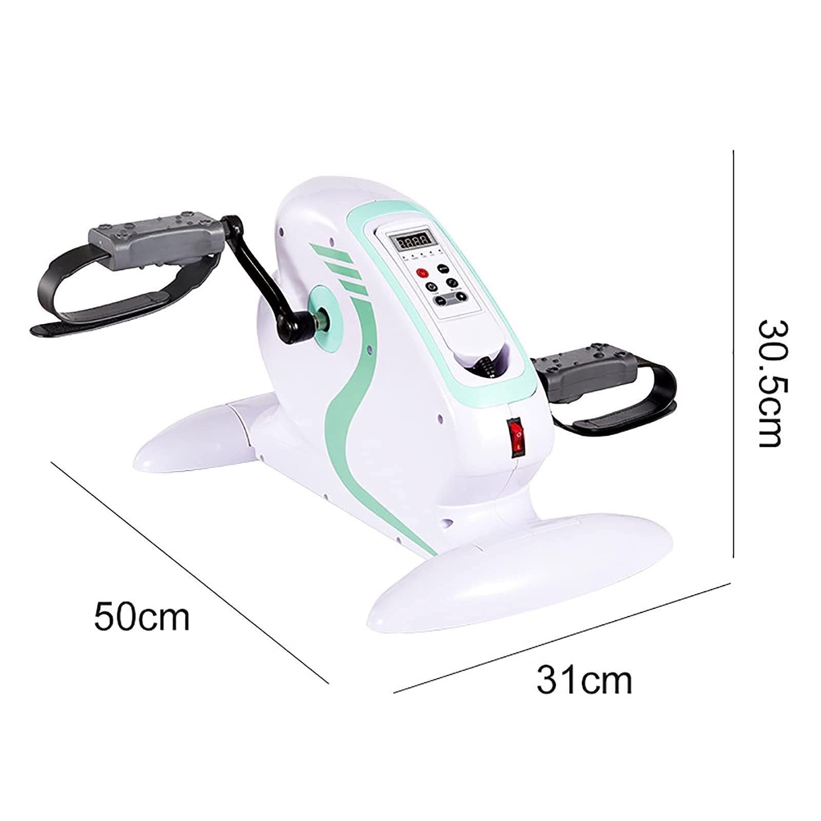 Elektryczny rower rehabilitacyjny Mini, przenośny rower treningowy z cyfrowym wyświetlaczem LCD