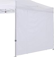 Vista 44 de COOSHADE Instant Canopy SunWall - Toldo de pared lateral de 10 x 10 pies para tienda de campaña desplegable, paquete de 1 pared lateral, color azul