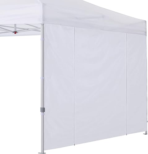Miniatura 44 de COOSHADE Instant Canopy SunWall - Toldo de pared lateral de 10 x 10 pies para tienda de campaña desplegable, paquete de 1 pared lateral, color azul